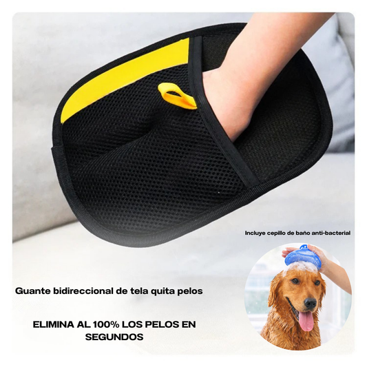 Set Magico de Limpieza Quita Pelos (Incluye cepillo de baño anti-bacterial gratis)