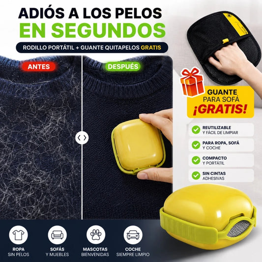 Kit Quitapelos para Ropa y Sofás